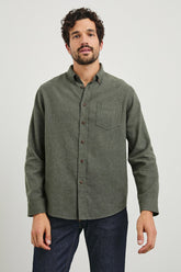 RUNSON SHIRT - HUNTER GREEN