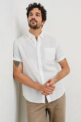 FAIRFAX RELAXED FIT SHIRT - WHITE